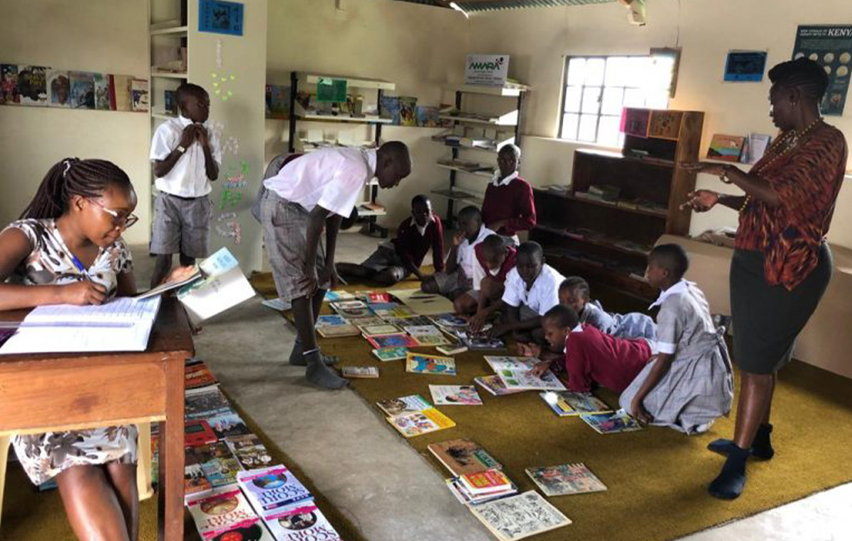 selection of books